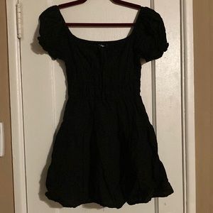 Black Tiered Dress